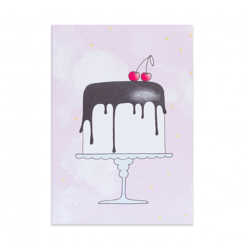 2pk KAKE gratulasjonskort