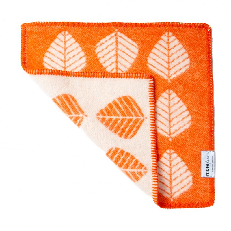 Sitteunderlag LØV - orange