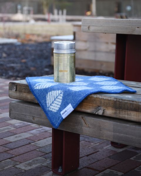 Sitteunderlag L&Oslash;V - klar bl&aring;