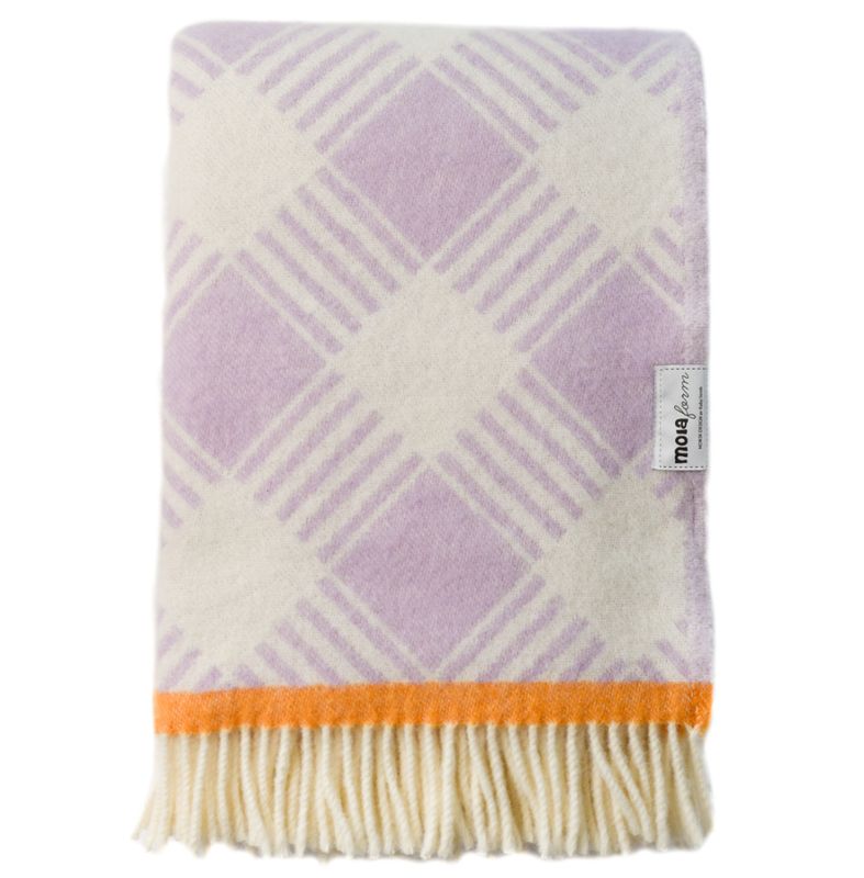 Ullpledd PIKNIK lavendel
